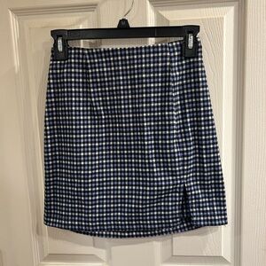 Plaid Skirt